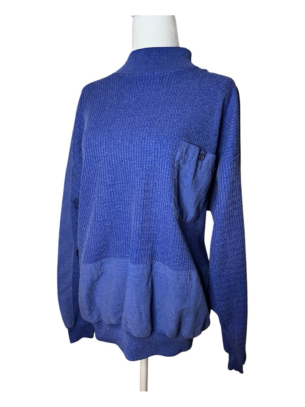 Men's Crewneck Sweater in Blue